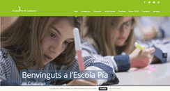 Desktop Screenshot of escolapia.cat