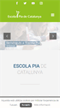 Mobile Screenshot of escolapia.cat