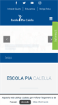 Mobile Screenshot of calella.escolapia.cat