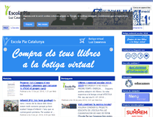 Tablet Screenshot of luzcasanova.escolapia.cat