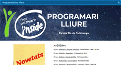 Desktop Screenshot of pl.escolapia.cat